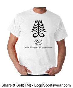 Sankofa Caribbean Aya Adult T-shirt Design Zoom