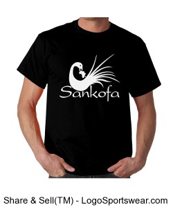 Sankofa Caribbean Adult T-shirt Design Zoom
